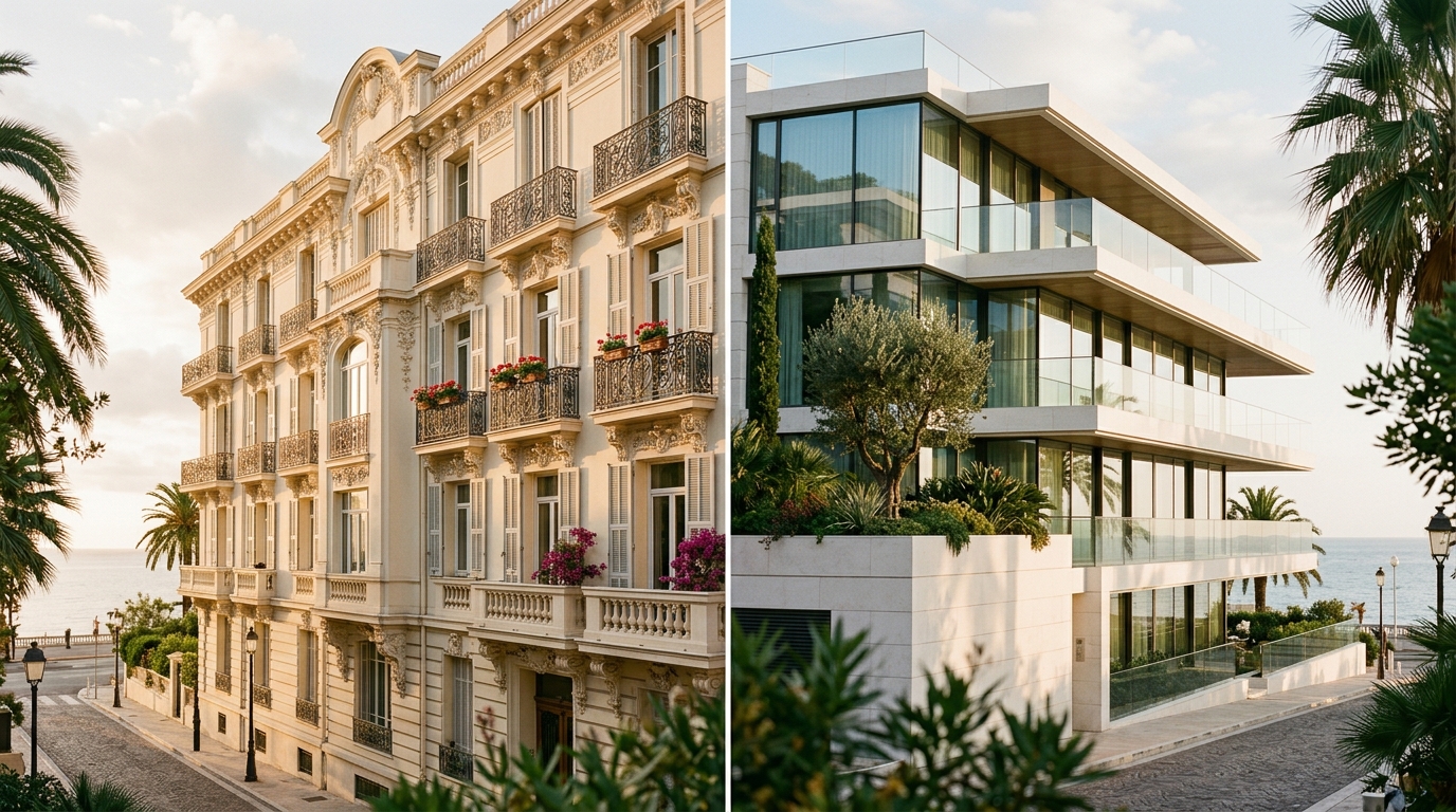À Nice, VEFA ou appartement Belle Époque ? Le bon choix pour un acheteur étranger