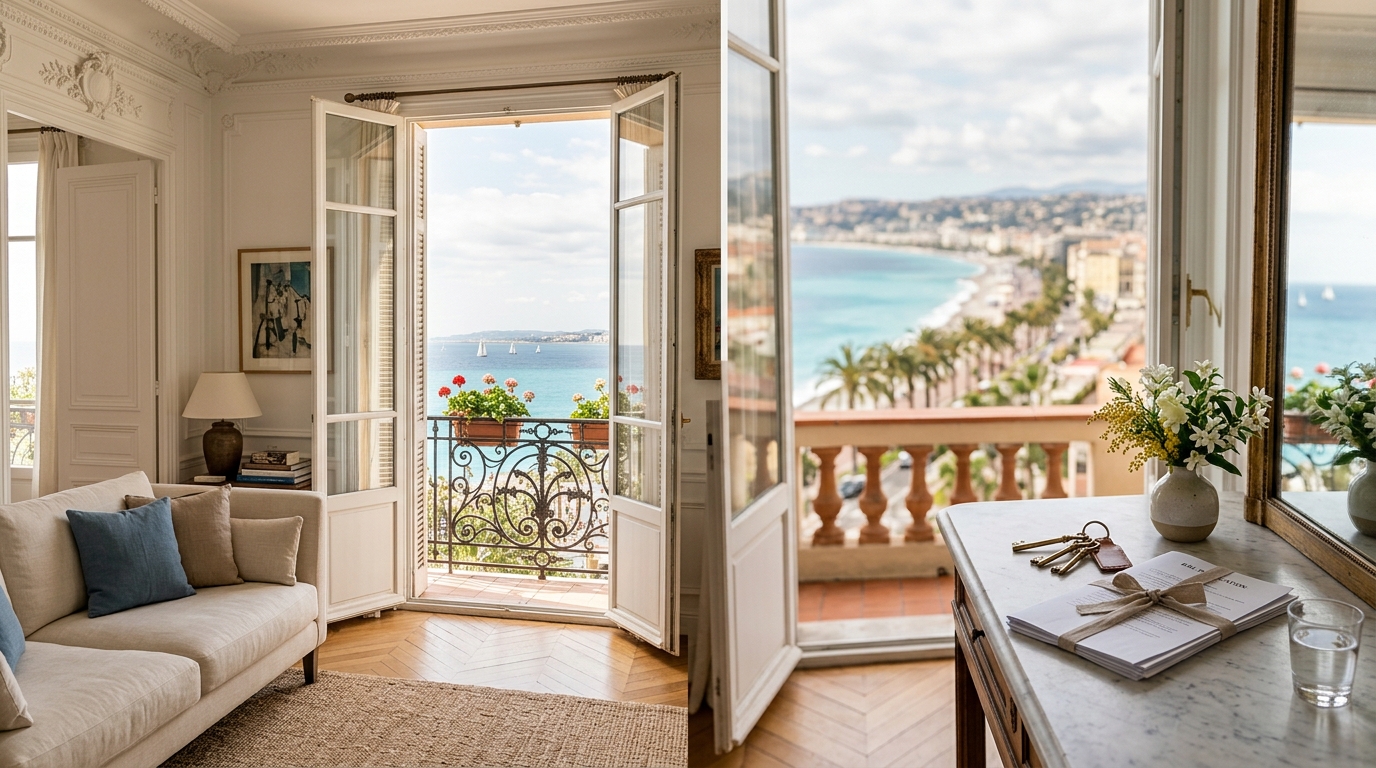 À Nice en 2026 : Airbnb ou location longue durée ?